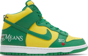 Nike SB Dunk High OG QS x Supreme By Any Means "Brazil"