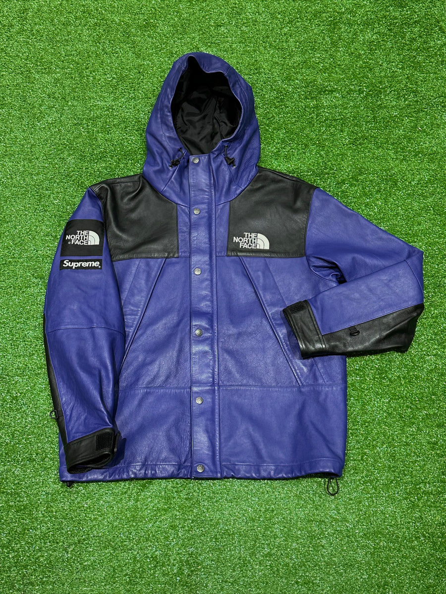 Supreme x The North Face Leather Mountain Parka Jacket
