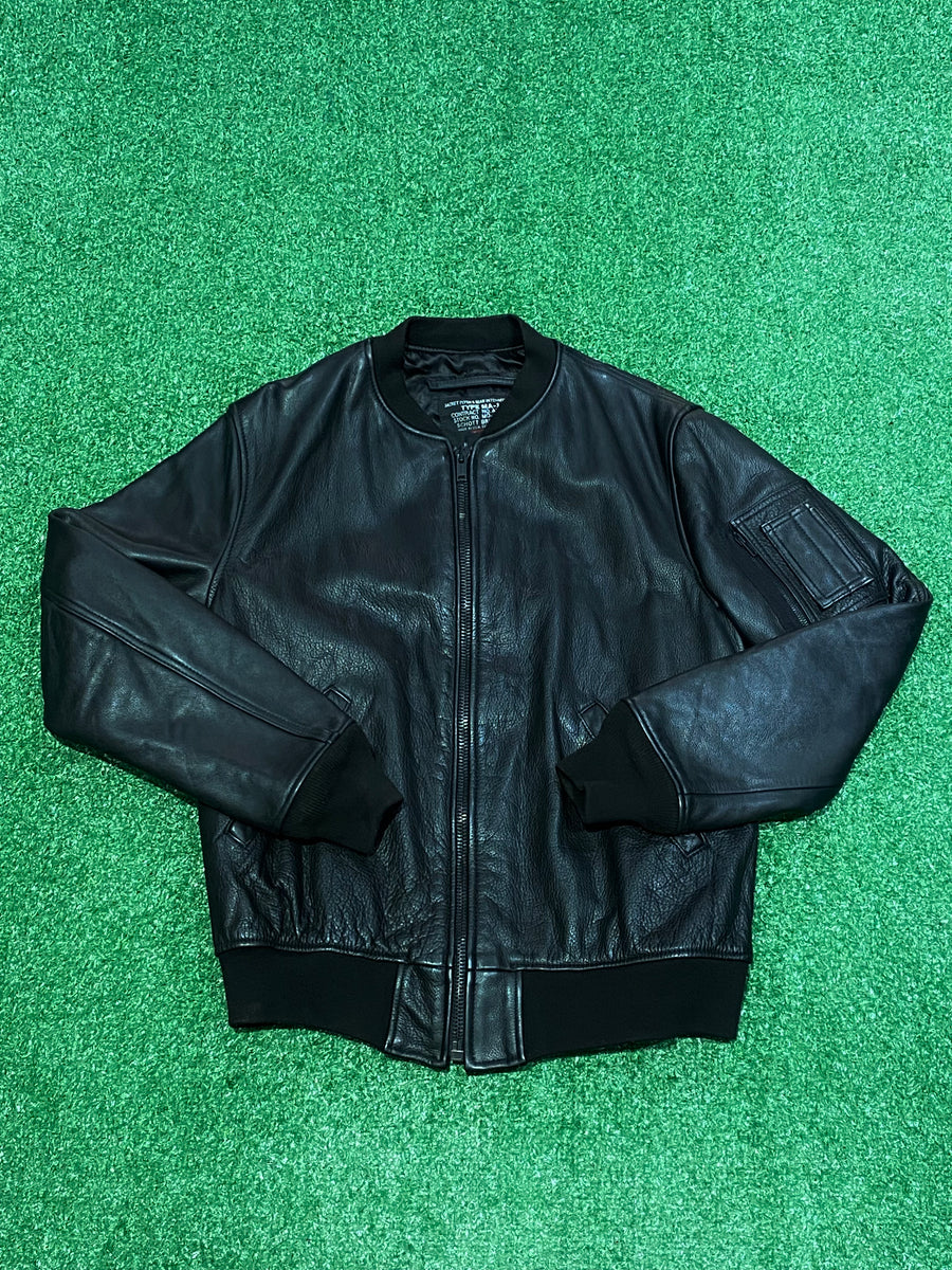 Supreme x Schott Bros. Leather MA-1 Jacket – CommonGround12