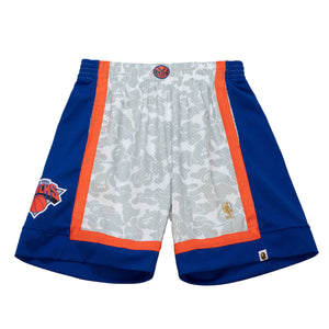 Bape x Mitchell & Ness "Knicks" Shorts