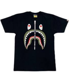 BAPE "Shark Zipper" T-Shirt