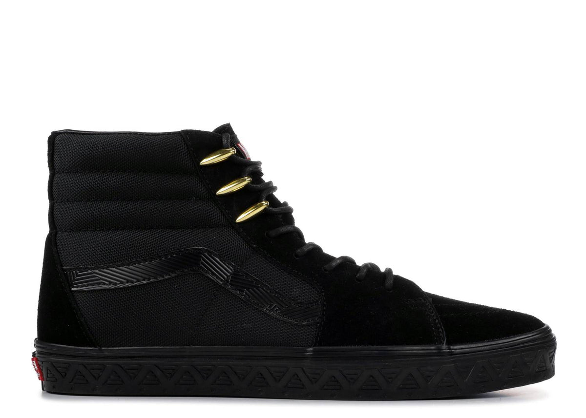 black panther vans sk8 hi