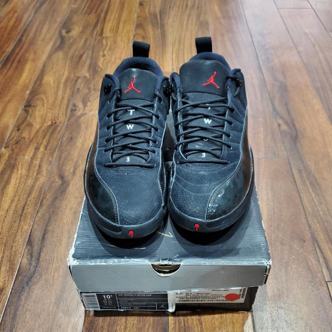 Jordan 12 black low Clearance