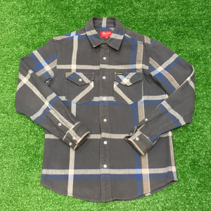 Supreme "Quilted Arc Logo" Flannel Shirt