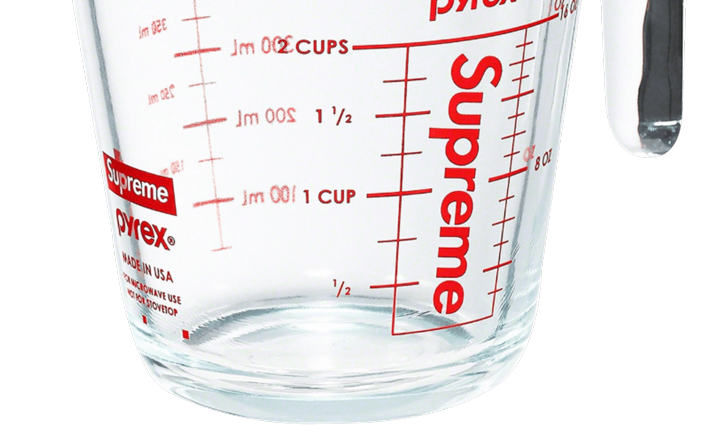 Supreme x Pyrex Measuring Cup – CommonGround12 Supreme x Pyrex Measuring Cup – CommonGround12