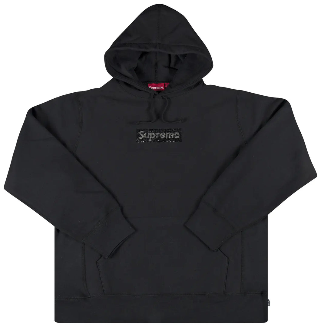 Supreme x Swarovski Box Logo Hoodie