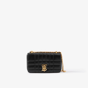 Burberry "Gold Lola" Small Quilted Clutch