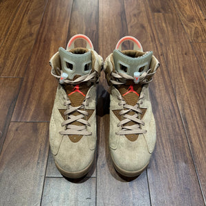 Air Jordan 6 Retro "Travis Scott British Khaki" (NO BOX)
