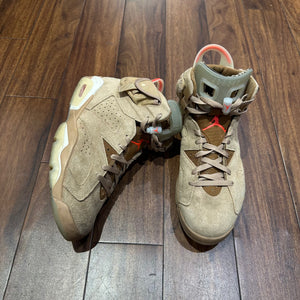 Air Jordan 6 Retro "Travis Scott British Khaki" (NO BOX)