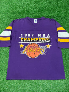 1987 LA Lakers "Championship" T-Shirt