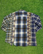 Needles 7 Cuts Flannel Plaid Paneled Shirt