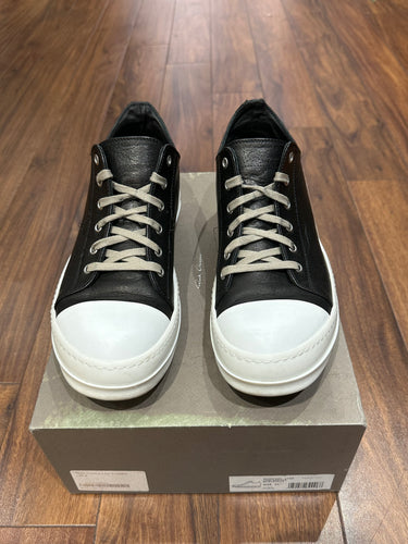 Rick Owens Leather Ramone Low