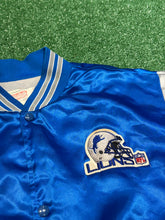 Swingster "Detroit Lions" Satin Bomber Jacket