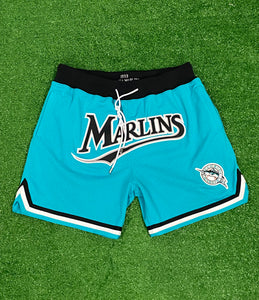 Mitchell & Ness x Just Don “Marlins” Shorts