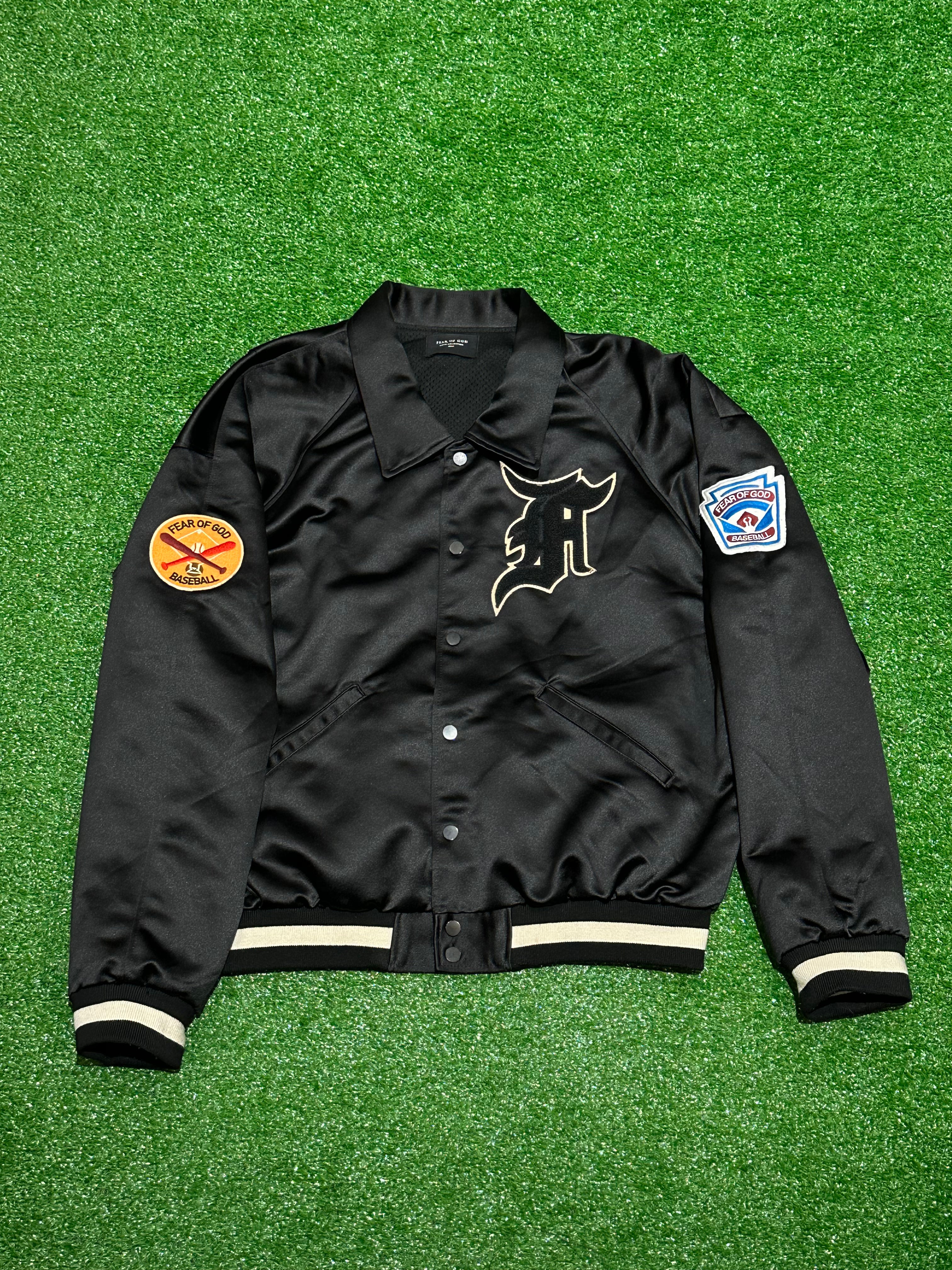 Fear Of God 5th Satin Jacket サイズS Fear of God Satin Black Jacket Medium (Fifth Collection) | eBay