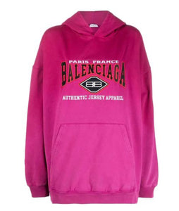 Balenciaga "AJP" Over Dyed Hoodie
