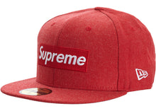 New Era x Supreme "World Famous Box Logo" Fitted Hat