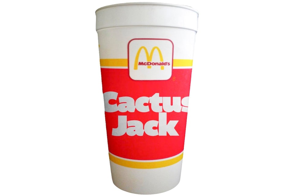 Cactus Jack x McDonalds Plastic Cups (10 Pack)