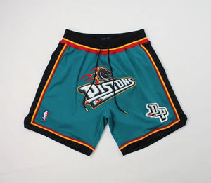 Just Don x Mitchell & Ness "98-99 Pistons" Shorts