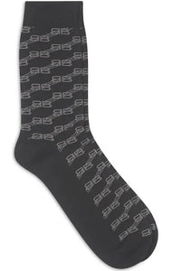 Balenciaga "Monogram" Tennis Socks