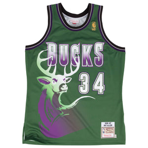 Ray Allen 1996-97 Authentic Jersey Milwaukee Bucks
