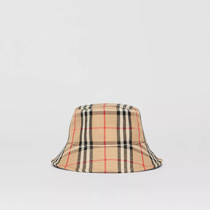 Burberry "Vintage Cotton" Bucket Hat