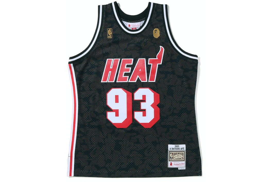 Bape x Mitchell & Ness Heat Basketball Jersey – CommonGround12