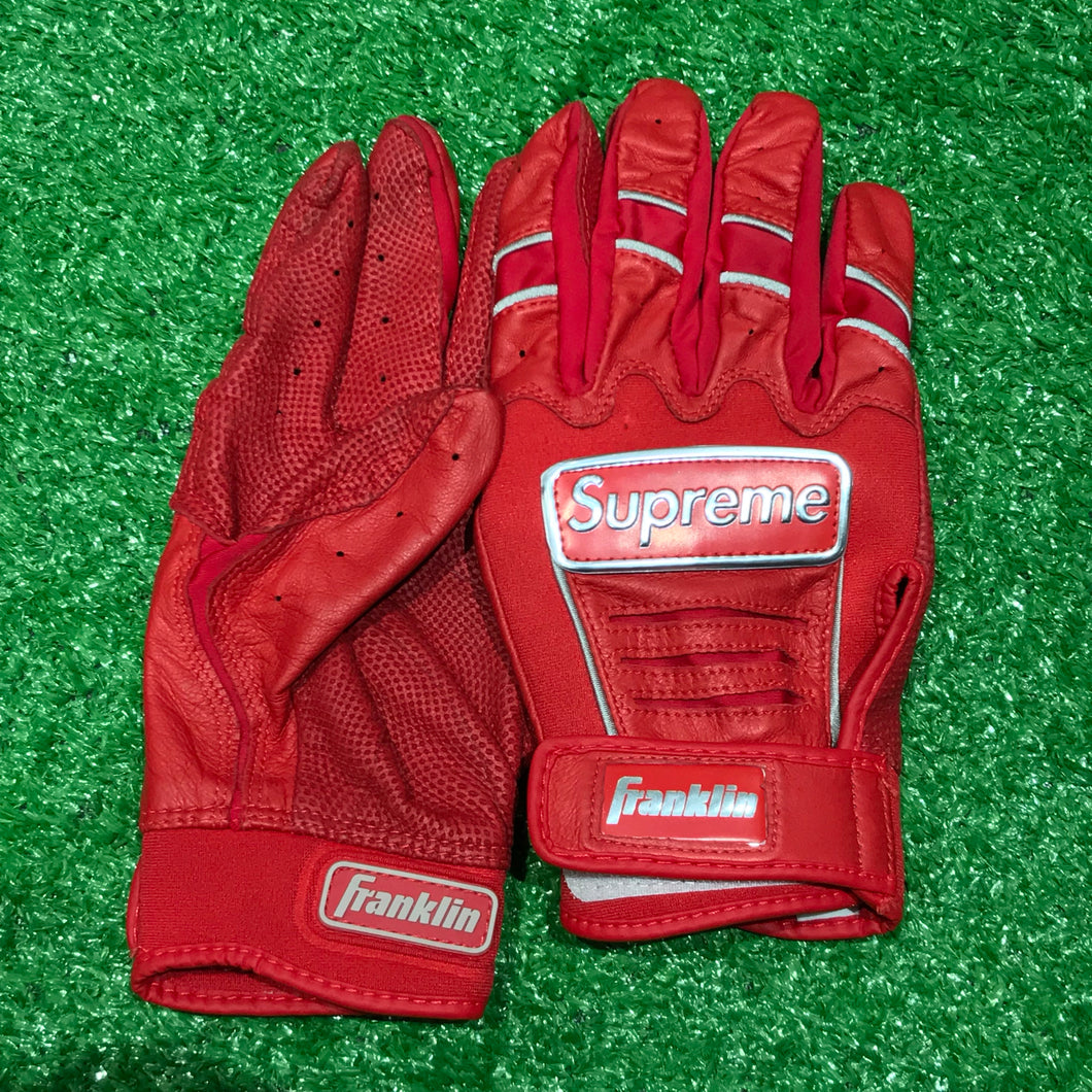 Buy Supreme Franklin CFX Pro Batting Gloves (Red) Online - Waves