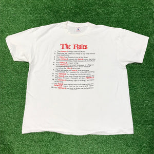 Vintage "The Rules" T-Shirt