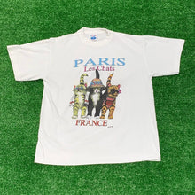 Vintage Paris France "Les Chats" T-Shirt-