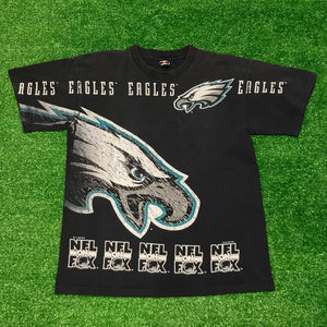 1996 Eagles "NFL On Fox" T-Shirt
