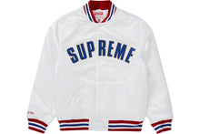 Supreme x Mitchell & Ness "Love All" Satin Varsity Jacket