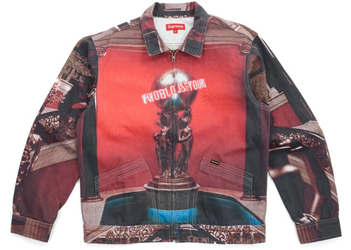 Supreme Scarface the World Is Yours Denim Jacket