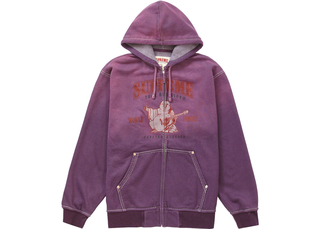 Supreme True Religion Zip Up Hooded Sweatshirt