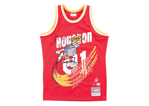 Travis Scott x BR x Mitchell & Ness Rockets Jersey