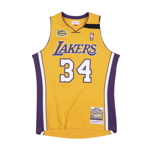 Authentic Jersey Los Angeles Lakers 1999-00 Shaquille O'Neal