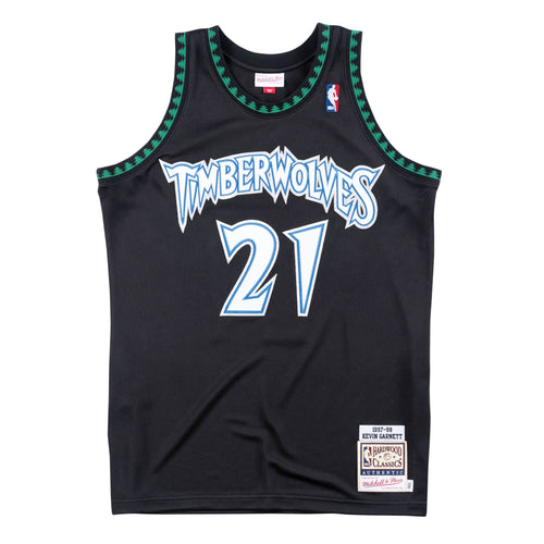 Authentic Jersey Minnesota Timberwolves Alternate 1997-98 Kevin Garnett