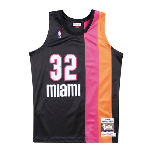Authentic Jersey Miami Heat Alternate 2005-06 Shaquille O'Neal