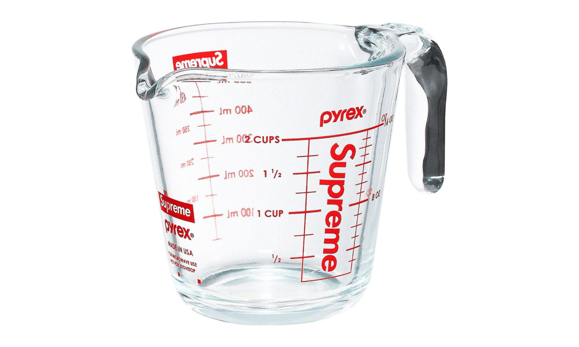 Supreme Pyrex 2-Cup Measuring Cup Clear - FW19 - US