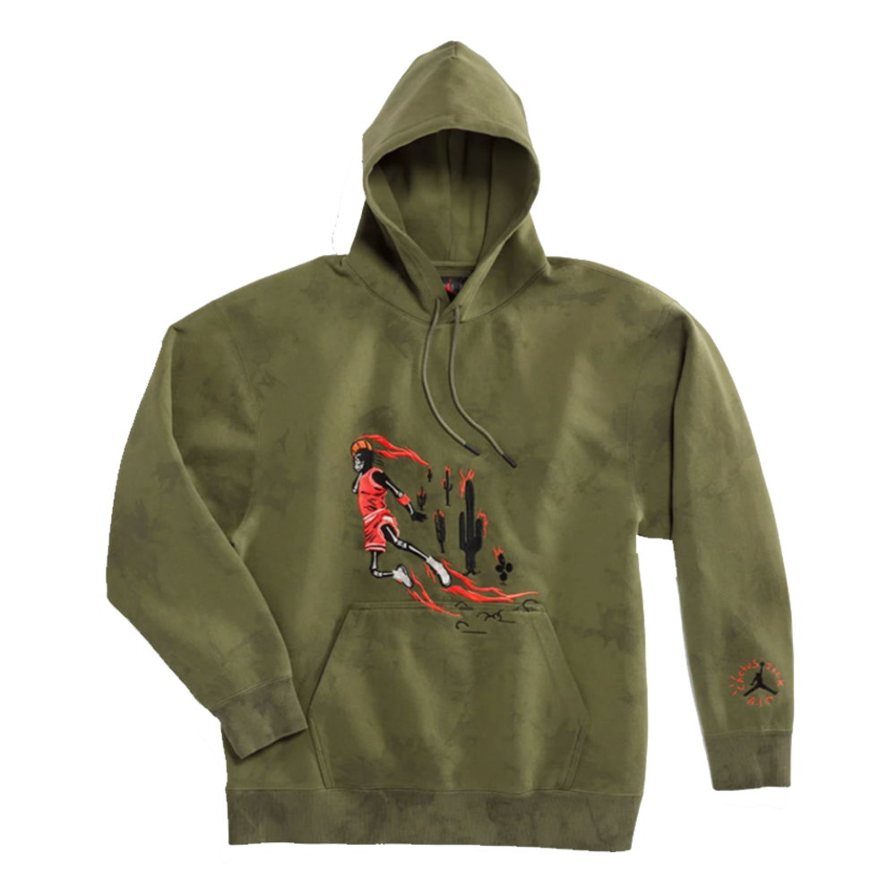 Jordan Brand × Travis Scott / Washed Suede Hoodie Black Travis Scott Jordan Washed Suede Hoodie – CommonGround12