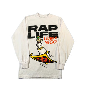 Human Made x Nigo "Rap Life" L/S T-Shirt