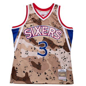 Mitchell and Ness 75TH Anniversary "Allen Iverson" Swingman Jersey